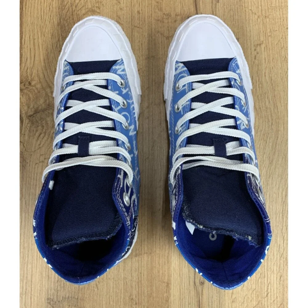 Converse Kids UNT1TL3D Hi Sneakers NOT A CHUCK 272575C University Blue Size 6